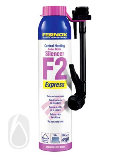 Fernox F2 express rýchle zníženie hlučnosti kúrenia.